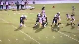 Evan Martinez IMG #33 Plows through the line against West Oak Academy 2020