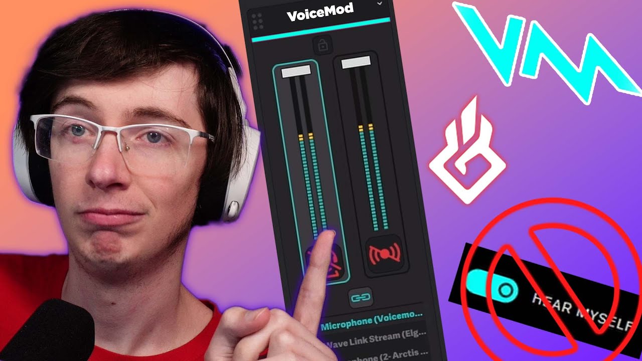 voicemod pro cant hear myself