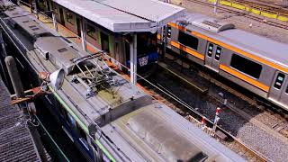 東武アーバンパークライン（東武野田線）10030系（11652）・ JR東日本　湘南新宿ライン　E231系　　大宮駅付近