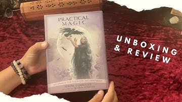 Practical Magic Oracle Unboxing, Flip Though, Deck Review & 2 Card Reading