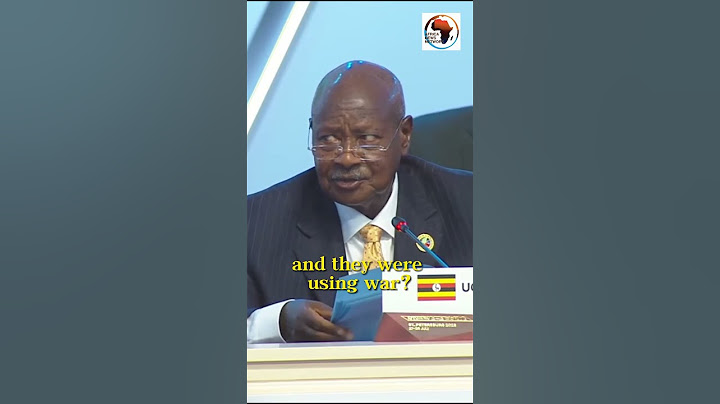 The Only Justified Wars: President of Uganda Yoweri Museveni at the Russia-Africa Summit 2023