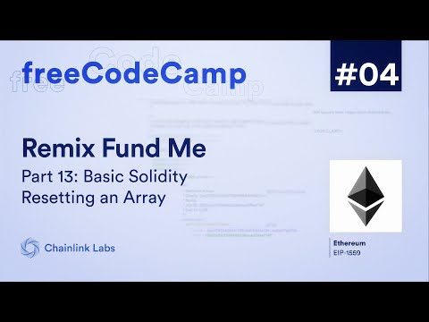 Basic Solidity: Resetting an Array | Ultimate Web3 Solidity & Javascript Course | Lesson 4 Pt. 13