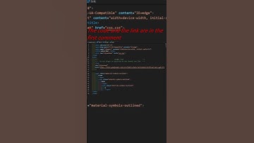 add icons to web page with html & css and google icon home &close &done