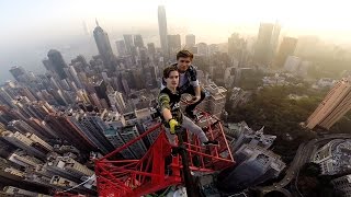 Climbing The Tallest Crane In Hong Kong