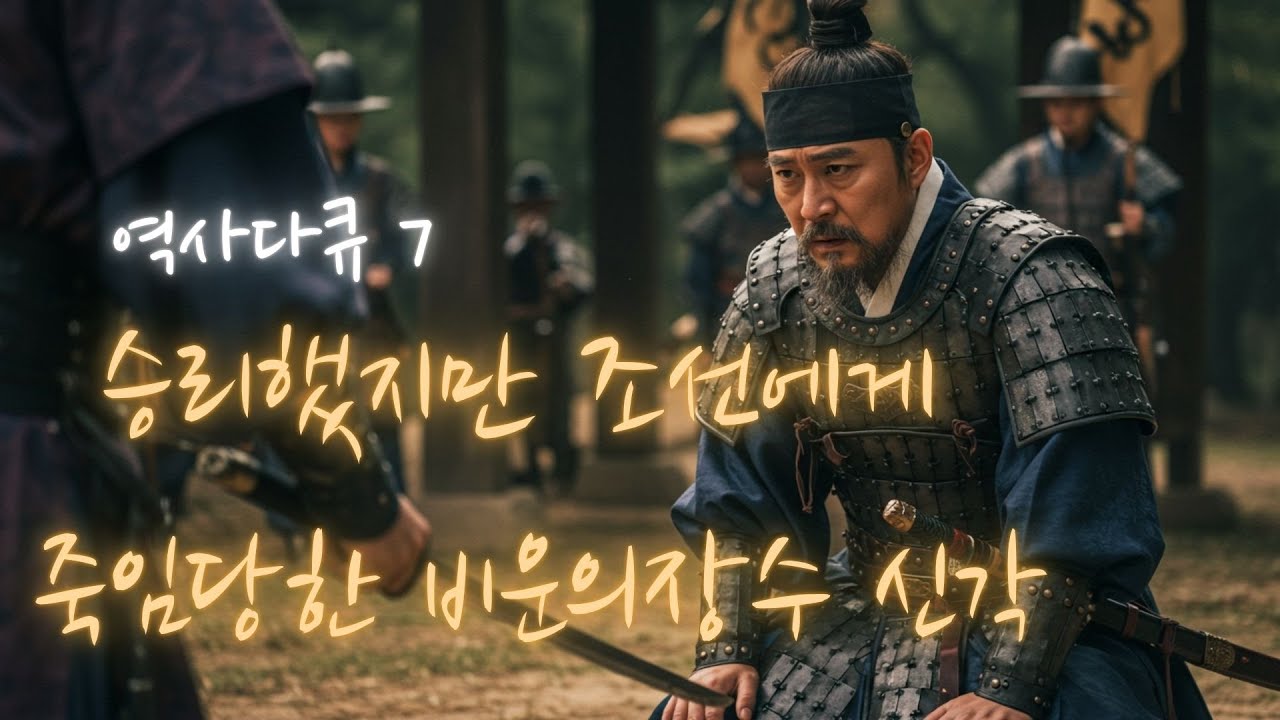 승전 후 참형… 조정에 버림받은 장수 '신각'의 최후 - YouTube