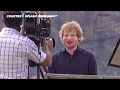 (VIDEO) Ed Sheeran Shooting for Home and Away