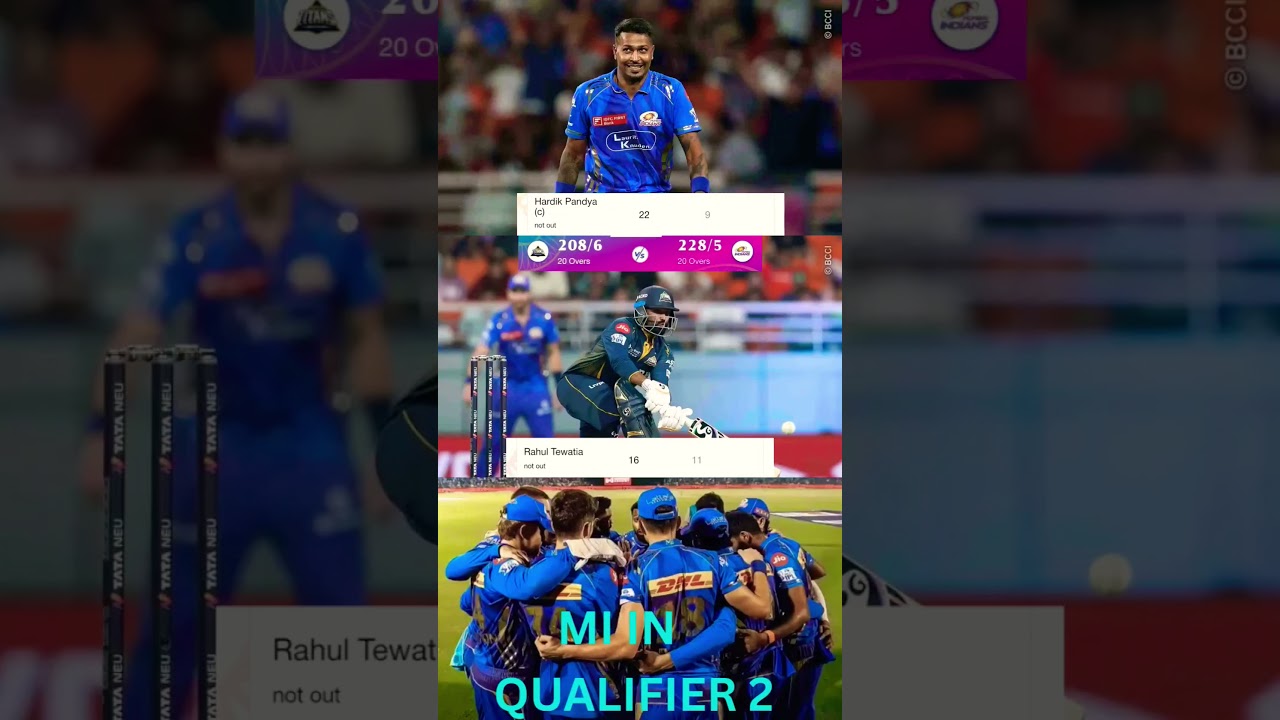 MI Win Ipl Highlights 