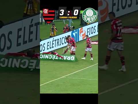 FLAMENGO 3 X 0 PALMEIRAS | MELHORES MOMENTOS | CAMPEONATO BRASILEIRO SERIE A #esporte #futebol