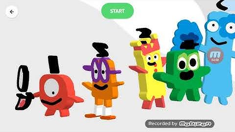 Numberblocks in a nutshell part 2