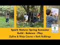 Kids Built a ZIP LINE & Ninja Course