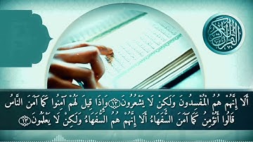 سورة البقرة:  الصفحة 2: و  3: يلا نحفظ القرآن الكريم🎀🎗