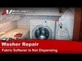 Whirlpool & Kenmore Washer Repair - Fabric Softener is Not Dispensing - GHW9400PW1