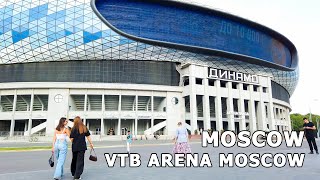 ⁴ᴷ⁶⁰ Walking Moscow: Dinamo Metro Station - VTB Arena