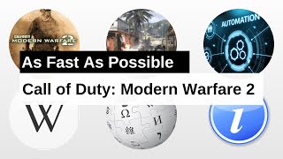 Call of Duty: Modern Warfare 2 As Fast As Possible