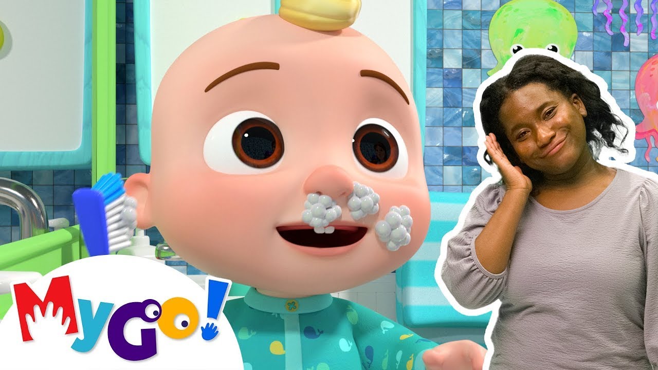 Yes Yes Bedtime Song +More | MyGo! Sign Language For Kids | CoComelon - Nursery Rhymes | ASL