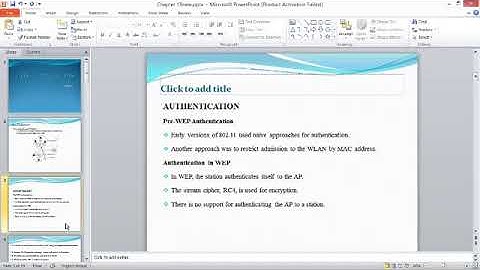 802.11 WLAN security