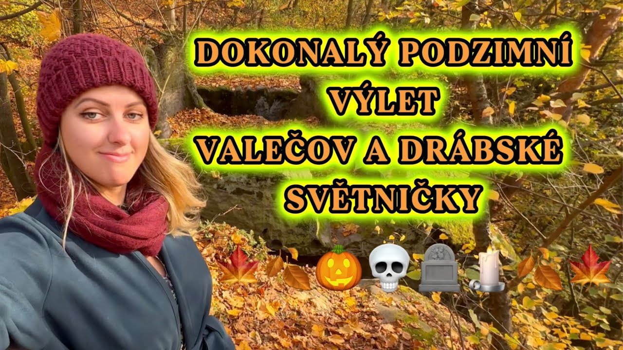 🍁⛰️ Tip na podzimní výlet: Drábské světničky a skalní hrad Valečov 🏰