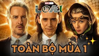 SIÊU TỔNG HỢP LOKI MÙA 1 - Toàn Bộ Diễn Biến Mùa 1 Loki Series 2021 | TEN TICKERS