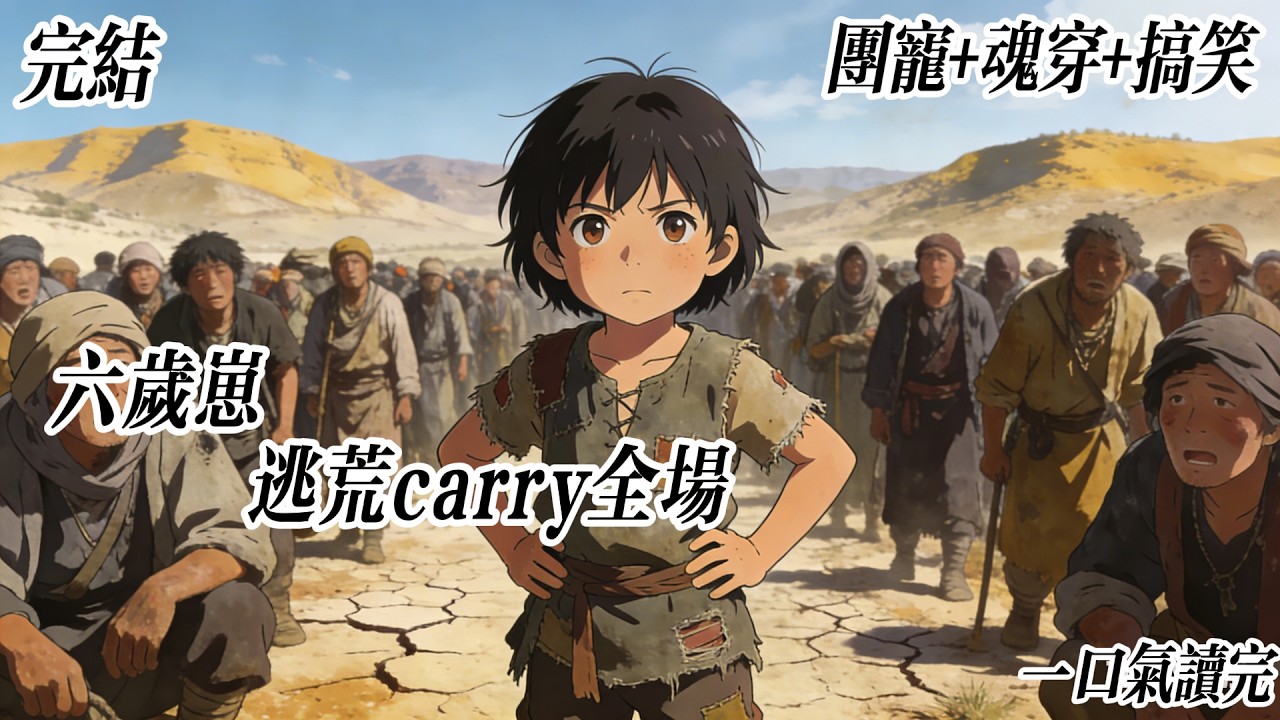 上半部《六岁崽，逃荒carry全场》#种田 #团宠 #魂穿 #架空朝代 #萌娃 #搞笑 魂穿成六岁胆小农女白灵。恶毒奶奶偏心眼，奇葩亲戚欺上头。可我前世是卷王特种兵兼神医。自带别墅空间，地下一层还……