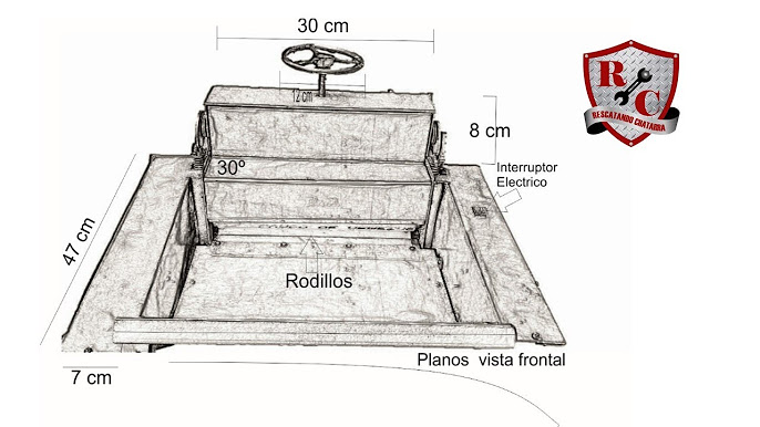 Cómo hacer LAMINADORA de masa casera 