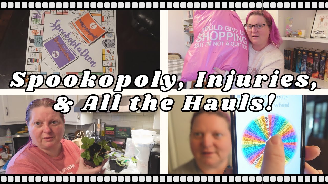 Spookopoly, Injuries, & All the Hauls! - YouTube