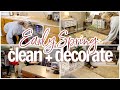 *NEW* CLEAN + DECORATE WITH ME / MODERN FARMHOUSE STYLE / EARLY SPRING DECOR IDEAS / ROBIN LANE LOWE