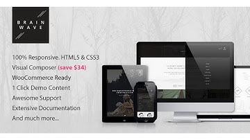 Brainwave — Multipurpose One/Multi Page Theme | Themeforest Website Templates and Themes