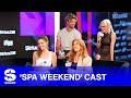 'Spa Weekend' Cast on Friend Group Dynamics, Goat Poop, Filming In A Robe