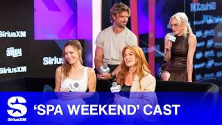'Spa Weekend' Cast on Friend Group Dynamics, Goat Poop, Filming In A Robe