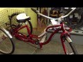 Трехколесный грузовой велосипед круизер Schwinn Town and Country 2013