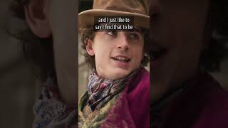 I take offense at bad rhymes  #Wonka #CinemaSins #TimotheeChalamet