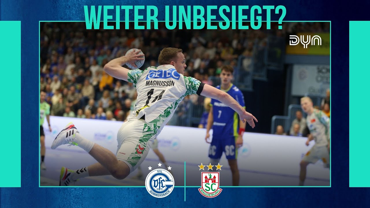 Highlights: VfL Gummersbach - SC Magdeburg (Saison 2025/26) DAIKIN HBL | Dyn Handball