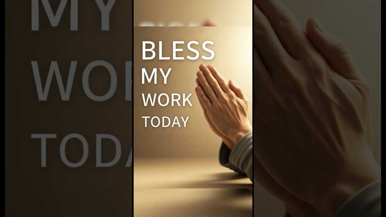 𝗕𝗹𝗲𝘀𝘀 𝗠𝘆 𝗪𝗼𝗿𝗸 𝗧𝗼𝗱𝗮𝘆 | 𝗖𝗼𝗺𝗺𝗶𝘁𝘁𝗶𝗻𝗴 𝗪𝗼𝗿𝗸 𝘁𝗼 𝗚𝗼𝗱