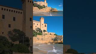 🌊 Beautiful Coastal Walk in CASTEL DE TAMARIT 🇪🇸 | Relaxing Sea Waves &amp; Wind • ASMR 4K