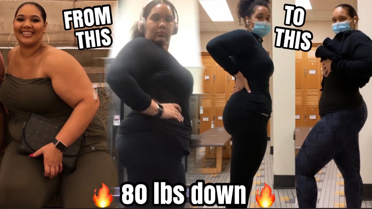 80 LBS DOWN💪🏽| Keto + Intermittent Fasting | Gaining Muscle ...