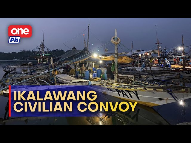 #OBP | Civilian convoy ng Atin Ito Coalition, naglayag na papuntang Bajo de Masinloc class=