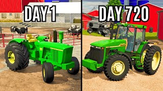 I Spent 720 DAYS on a $2,500,000 CATTLE FARM | Farming Simulator 25 screenshot 3