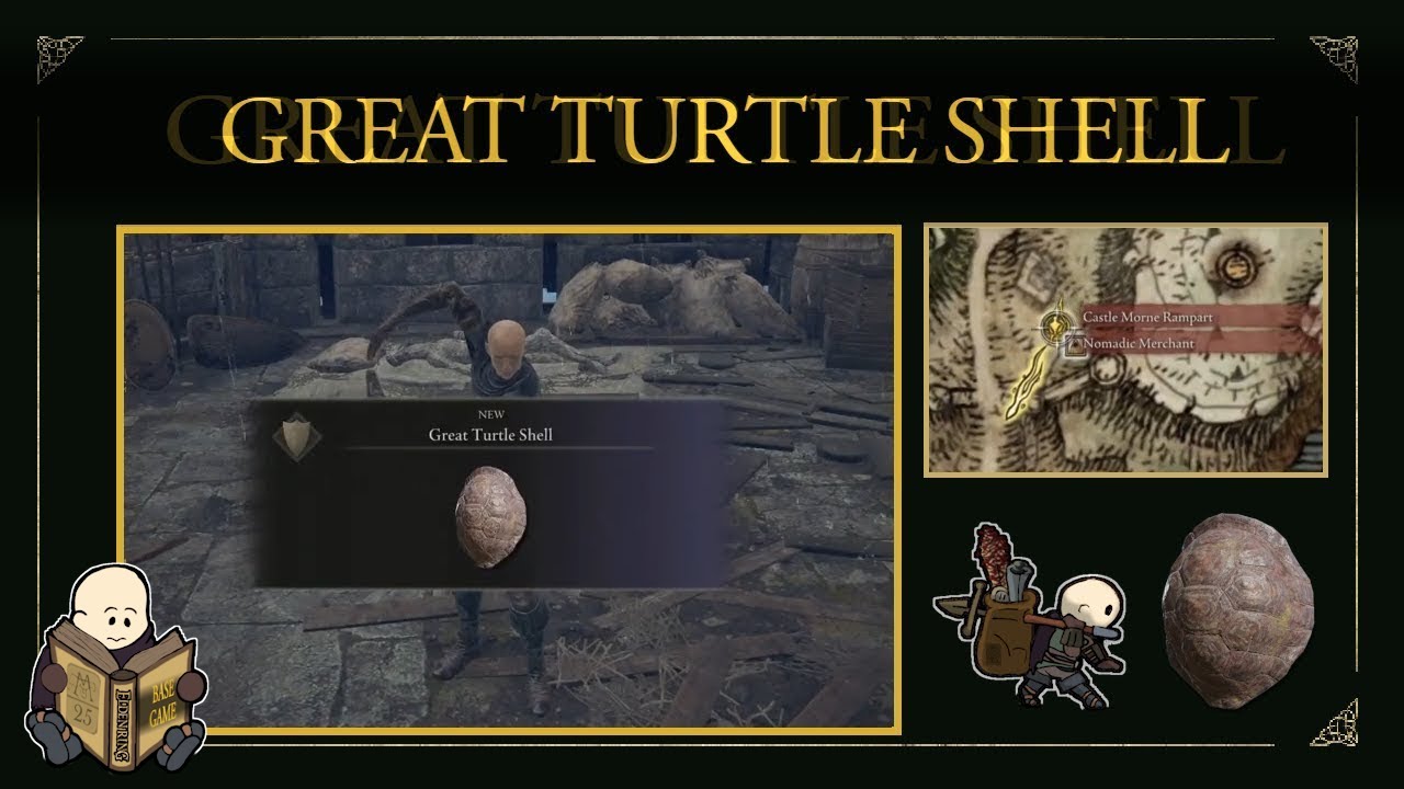 ELDEN RING™  Great Turtle Shell location