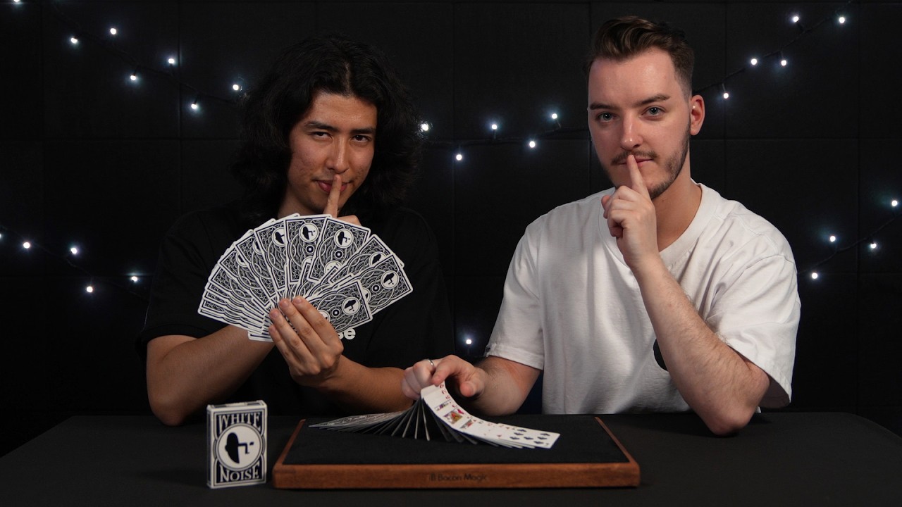 ASMR Card Magic with 