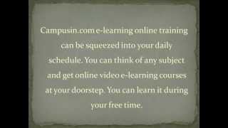 Benefits Of Online E- Learning Software - Campusin.com