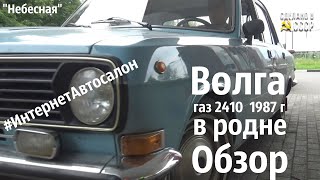 ВОЛГА 2410 в "РОДНЕ" 1987 г ОБЗОР "Небесная" ВОЛГА 2410 в "РОДНЕ" 1987 г ОБЗОР "Небесная"