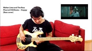 Video thumbnail of "Pharrell Williams - Happy [Bass cover]"