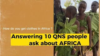 Answering 10 big assumptions /Questions about Africa #africa #african  #AssumptionsaboutAfrica