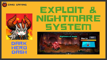 Dark Hero Dash: Idle RPG - Exploit & Nightmare System