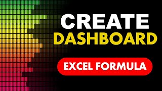 Create a Performance Dashboard using Excel Formula | Vivekananda Sinha | Video 61