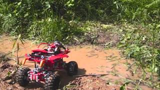 LEGO Technic IN MUD. Will it survive?