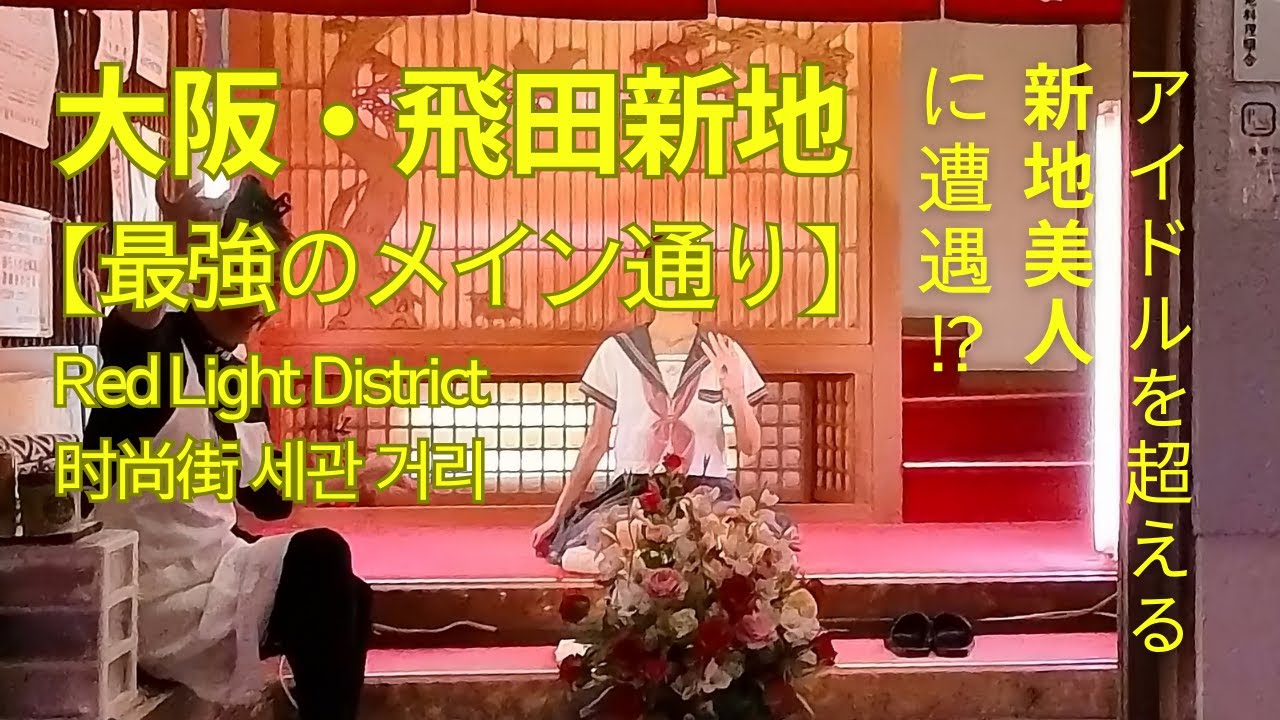 飛田 新地 メイン 通り