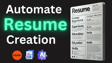 I Made a Resume with AI and Applied to 100 Jobs