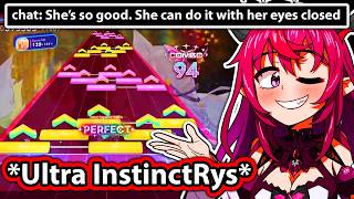 IRyS Is Insane at Holodori and Beats Fubuki's Custom Chart on Her First Try 【Hololive】