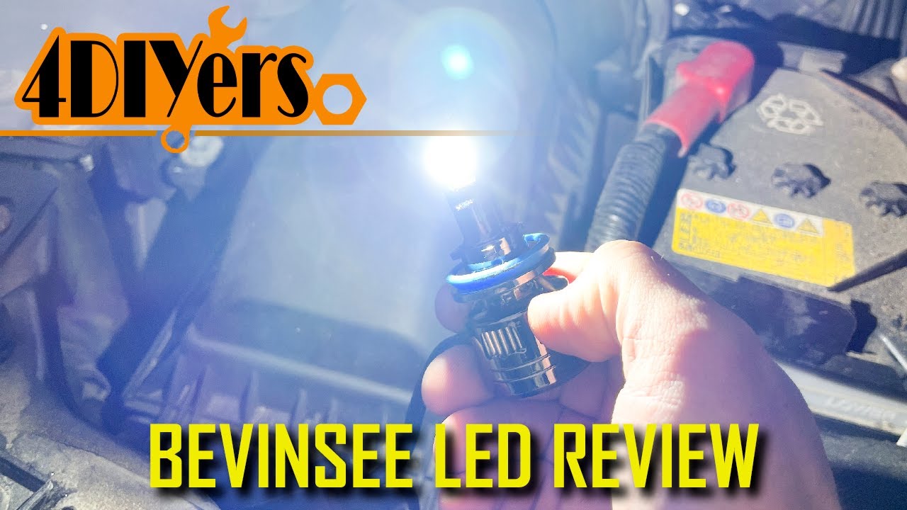 Bevinsee V45 H9 LED Headlight - YouTube